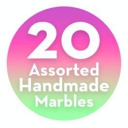 Artisan Marble Mix - 20 Handmade Collectibles