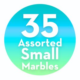 35 Assorted Small Marbles