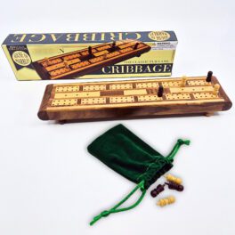 Wooden Cribbage Set