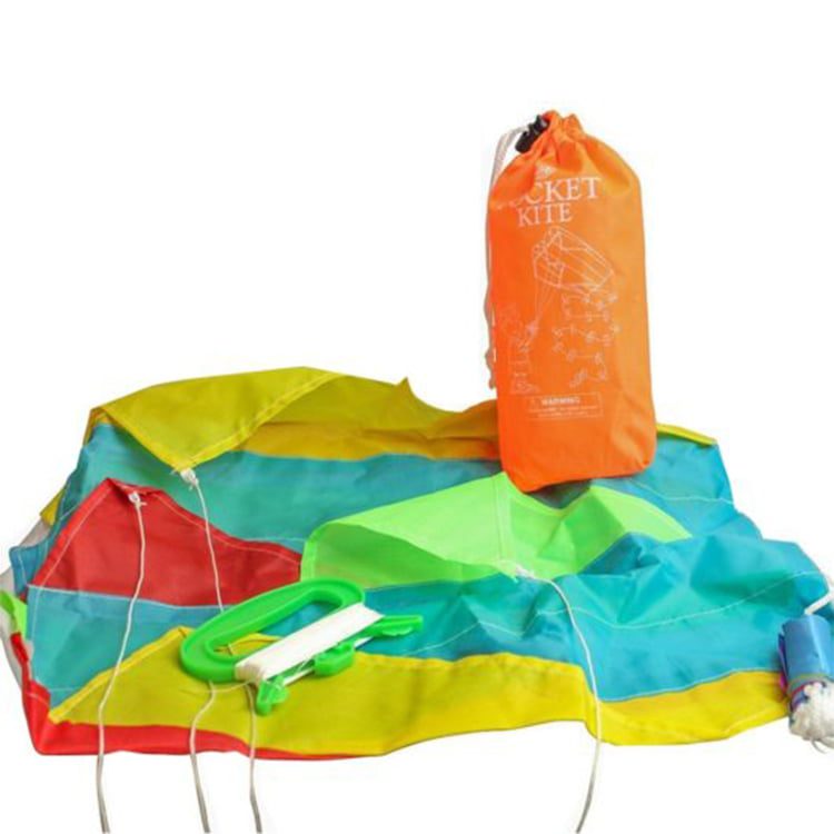 Multi-Color Kite Pocket Kite House of Marbles Neon Orange bag 
