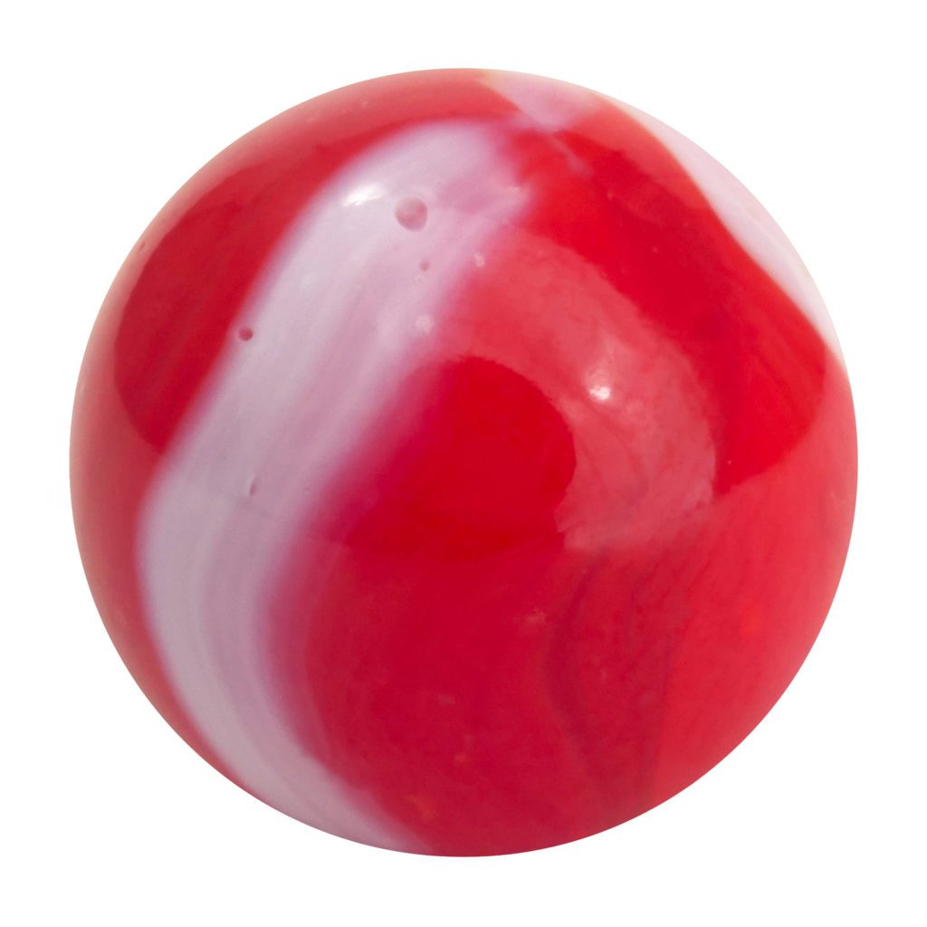 Red Beard Marble House of Marbles
