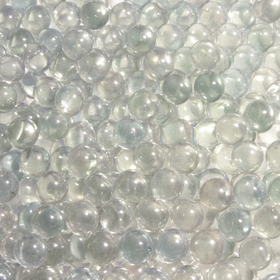 Marble King Over 50 9/16" 14mm Transparent Clear Glass Marbles 