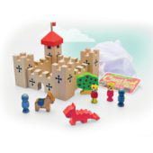Wooden Castle Playset - House of Marbles