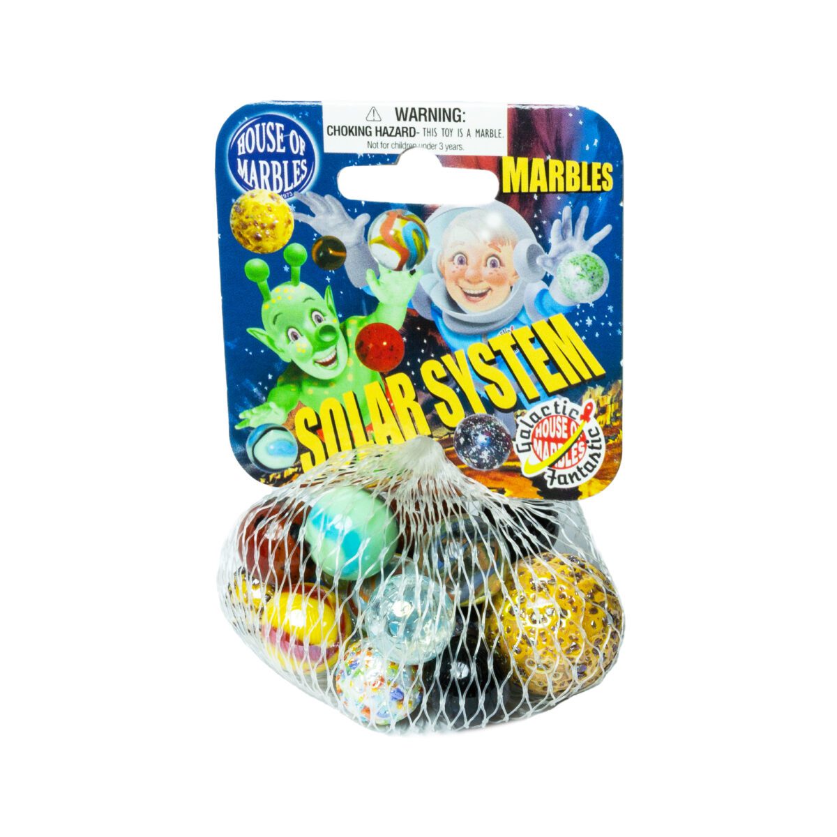 Net Bag of Solar System Marbles House of Marbles