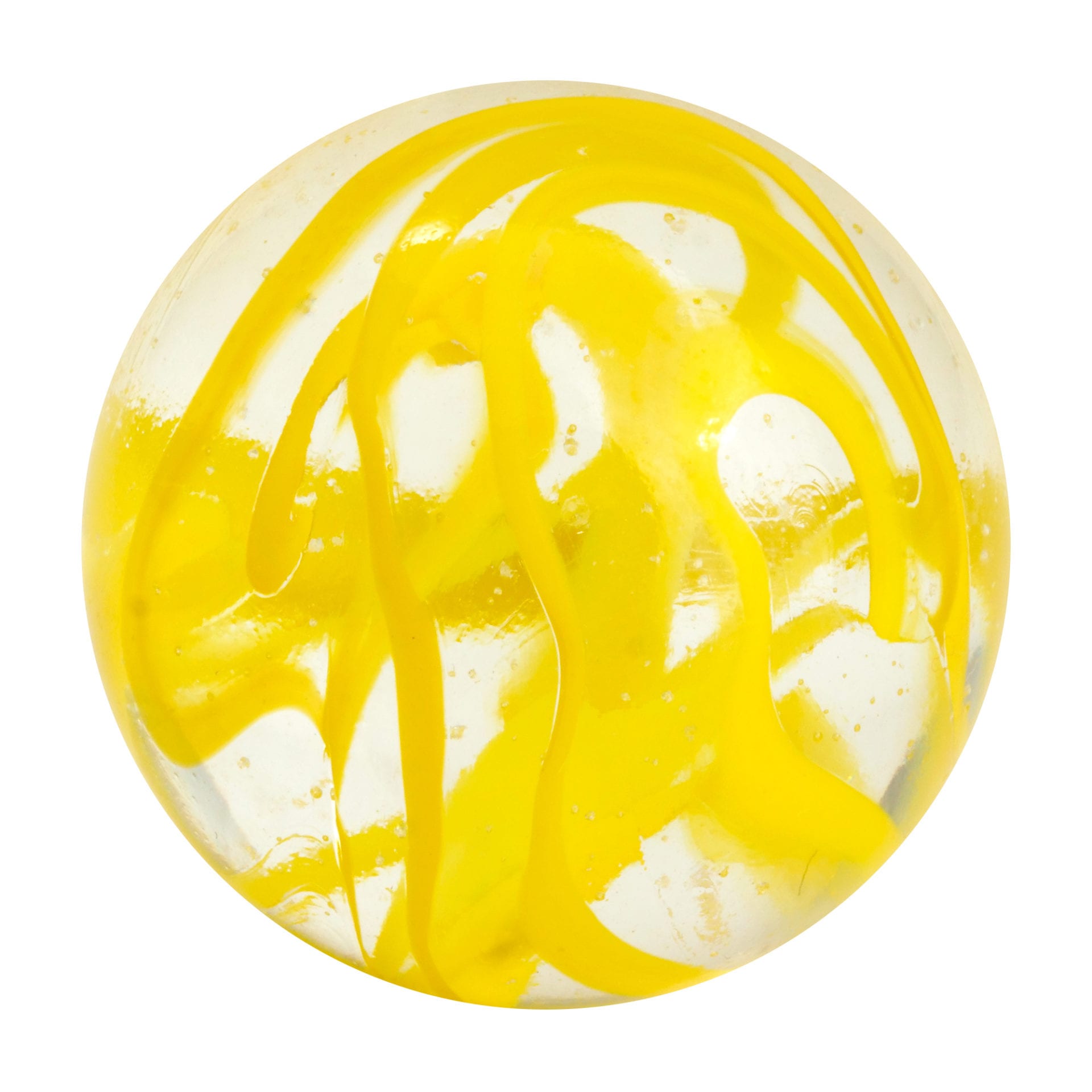 Spaghetti Marble Yellow House of Marbles