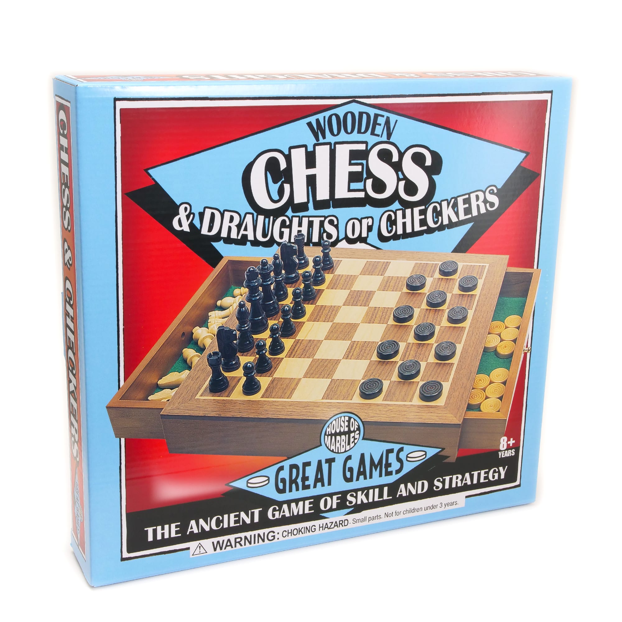 Details about   Draught Checker Game With Chessboard Checkers Pieces Wooden International For 