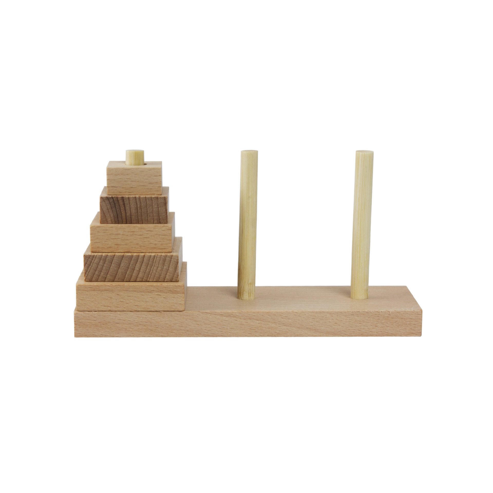 Past Time Wooden Puzzles Tower of Hanoi Instructions House of Marbles