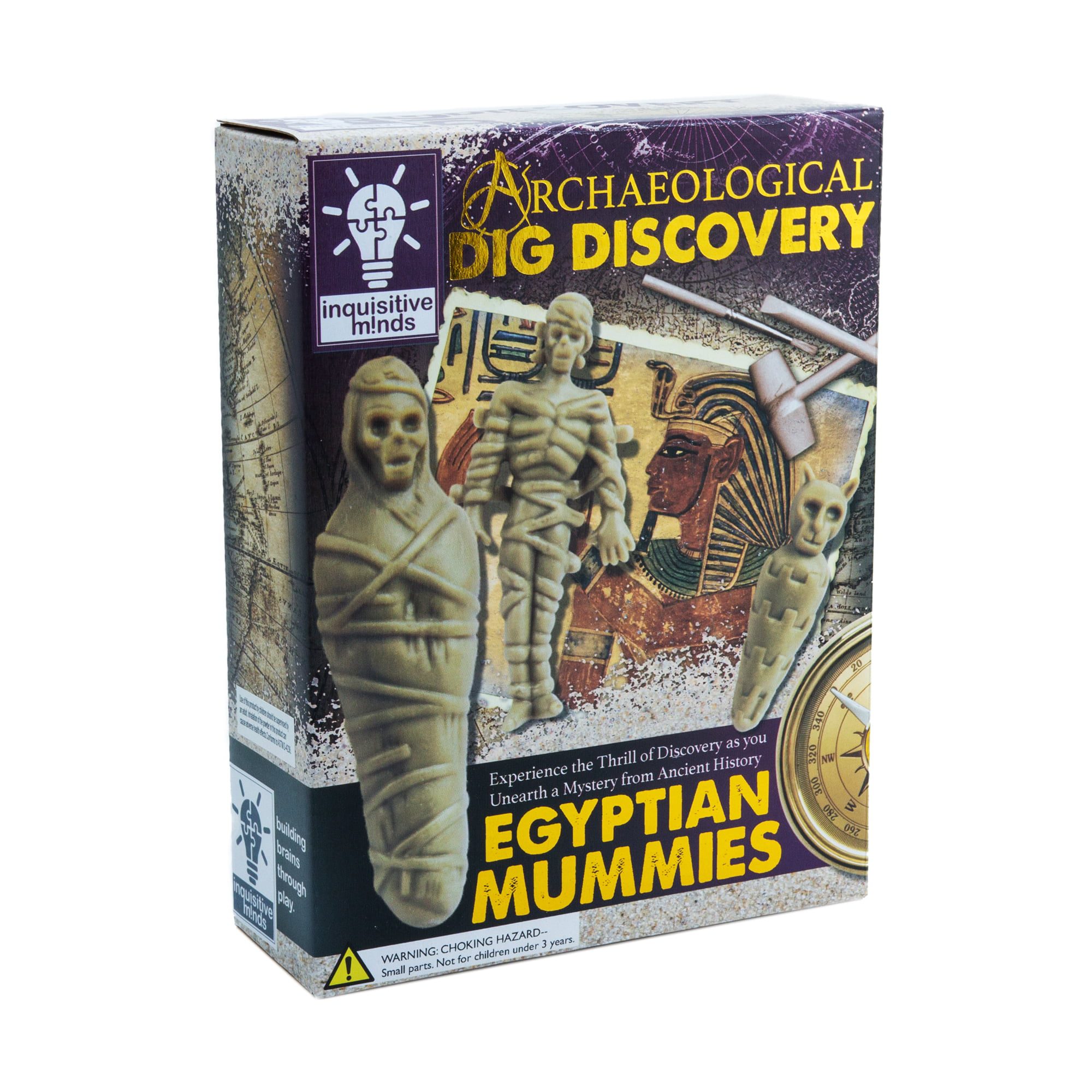 EGYPTIAN MUMMY ARCHAEOLOGY KIT SC202 DIGGING EXCAVATION SCIENCE DISCOVERY SET 
