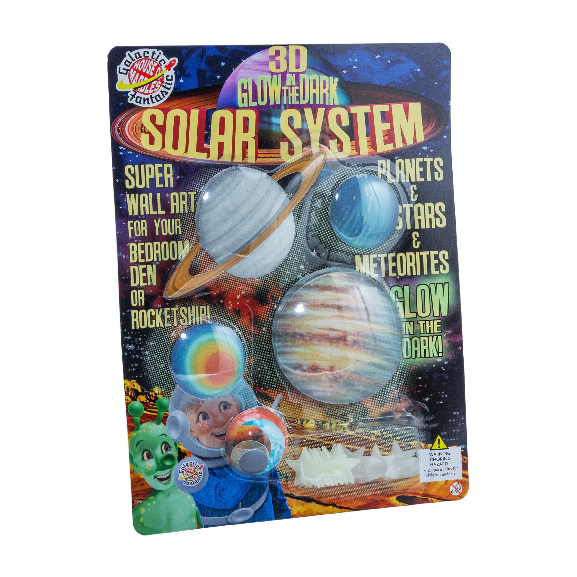3d Solar System Wall Art Kit House Of Marbles