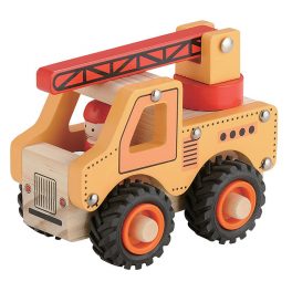 Wooden Brrm-Brrms - Work Vehicle - Crane
