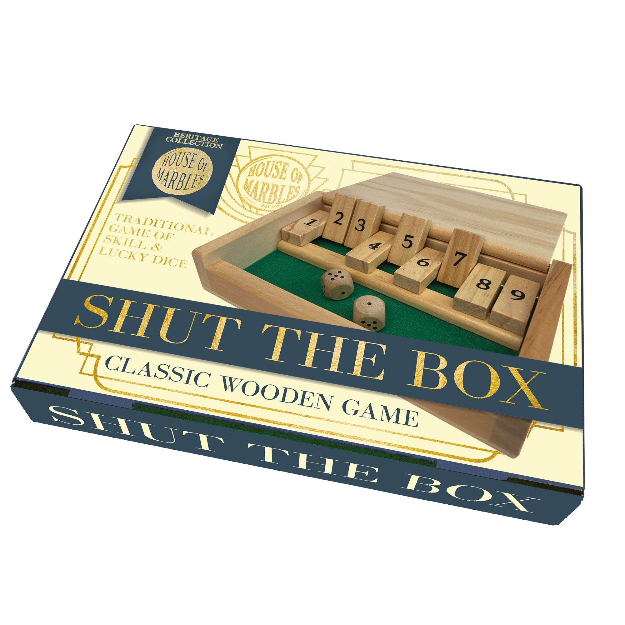 GoKi 56897 Double Shut The Box Game, Mixed