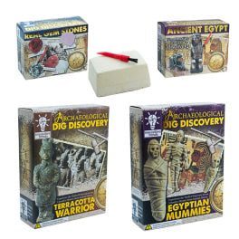 DIG ARCHAEOLOGY ANCIENT EGYPT MUMMY TERRACOTA WARRIOR The Dig History TOY Gamw 