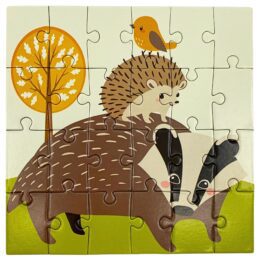 Mini Wildlife Jigsaw - Badger