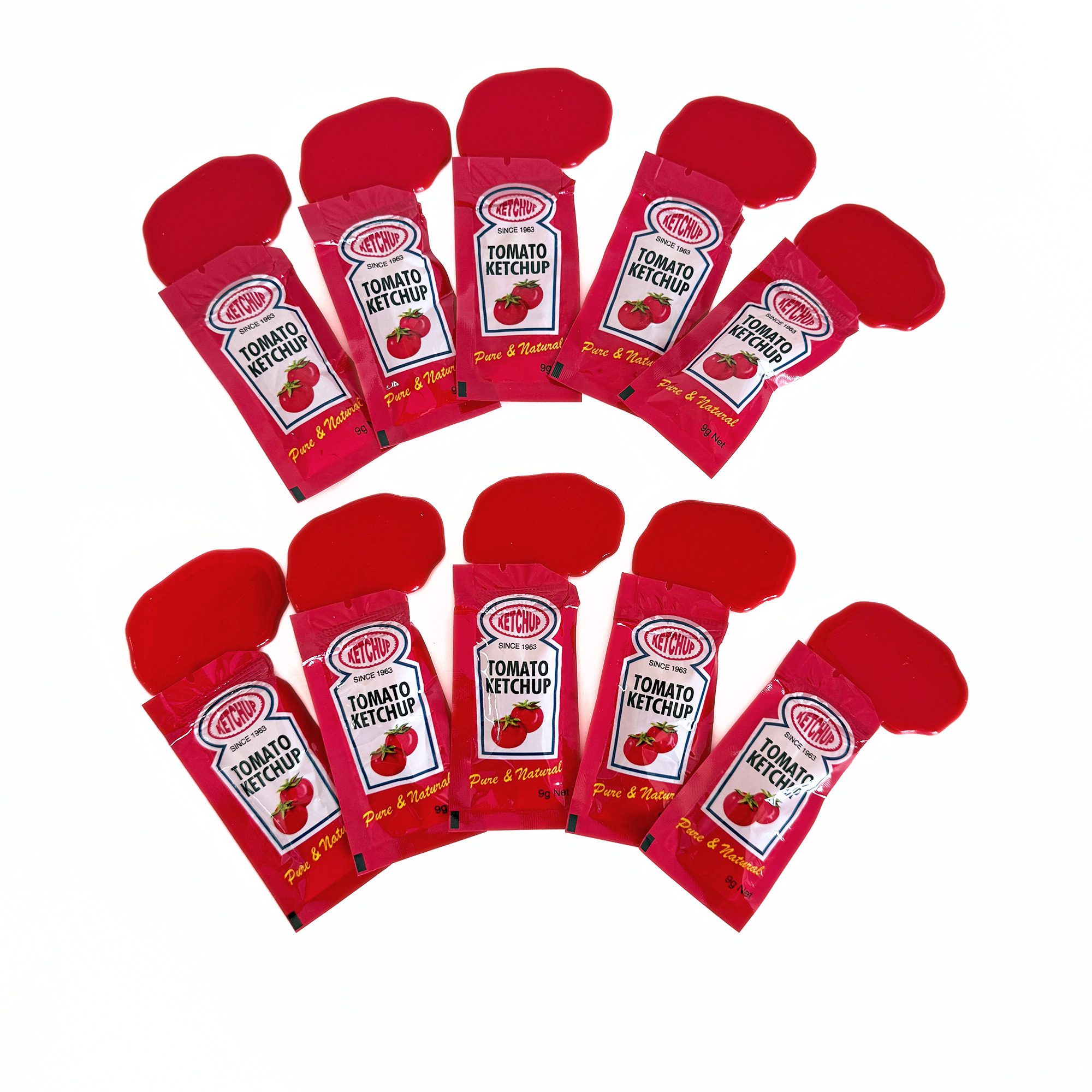 Spilt Ketchup Pranks - Pack of 10 Party Bag Fillers - Image 3