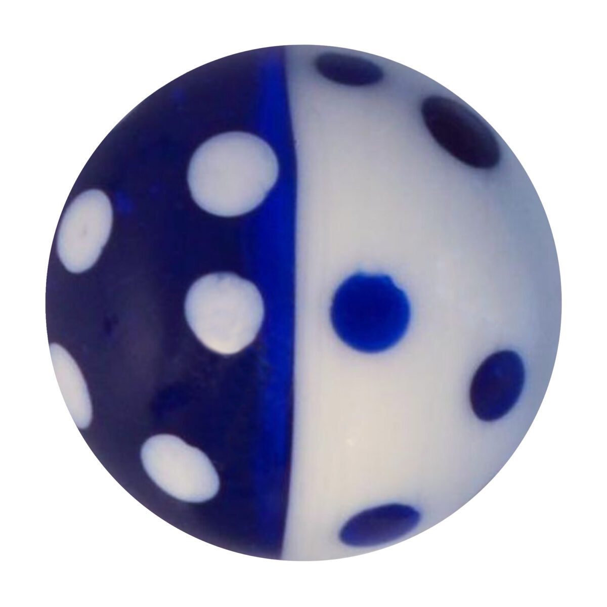 Splotch Marble Dark Blue House of Marbles
