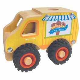 Wooden Brrm-Brrms Beach Bound Vehicle - Ice-Cream Van