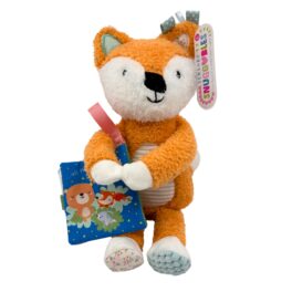 Snuggables Fox Soft Toy with Cloth Book