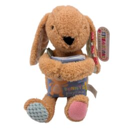 Snuggables Rabbit Soft Toy with Cloth Book