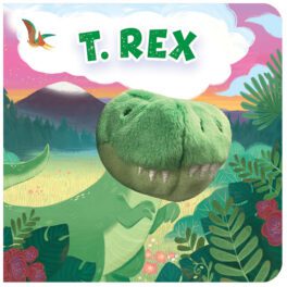 T Rex Chunky Finger Puppet Book