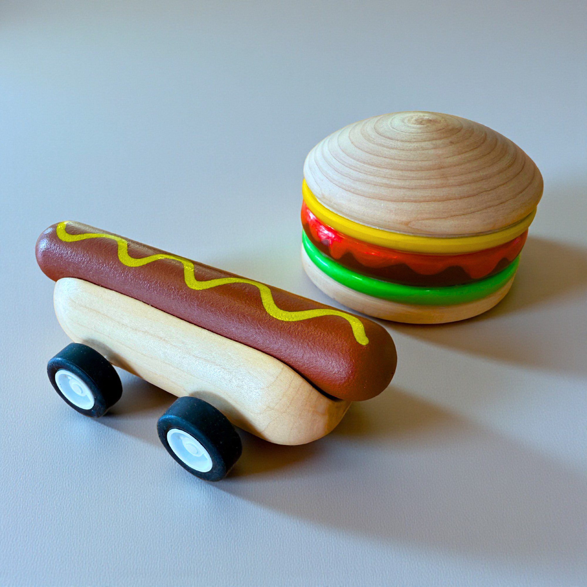 Wooden Fast Food - Hot Dog - Image 3