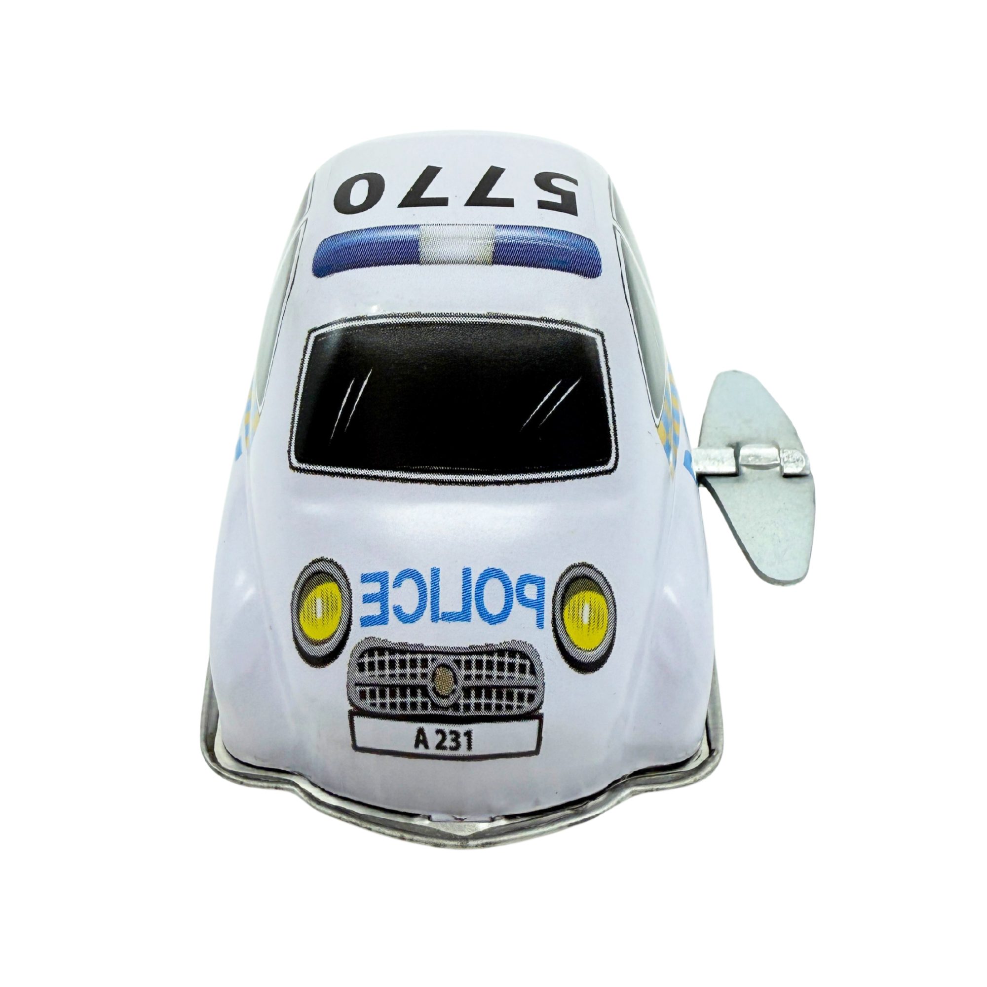 Classic Wind-Up Tin-Toy - Police Car - Image 2