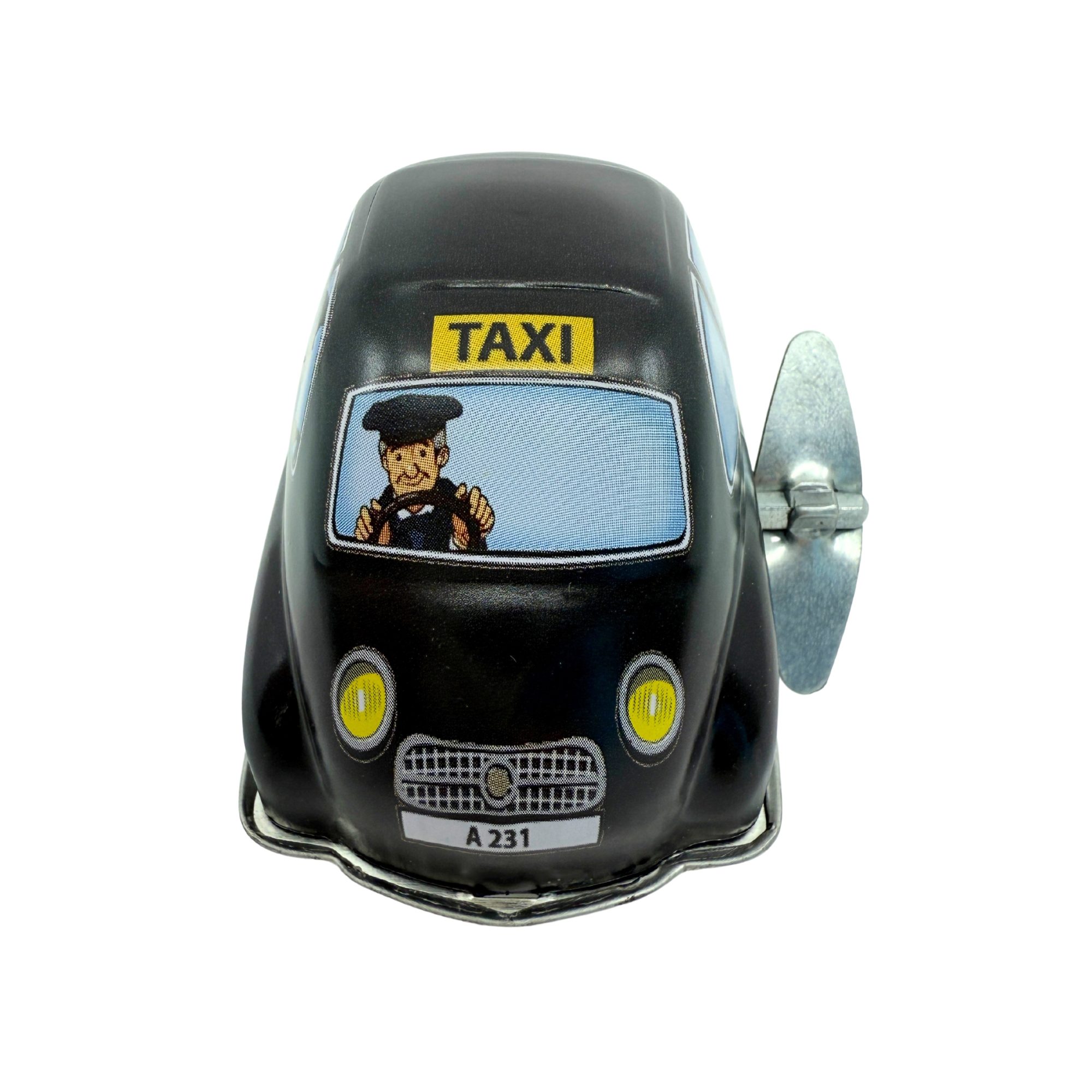Classic Wind-Up Tin-Toy - Black Cab - House of Marbles