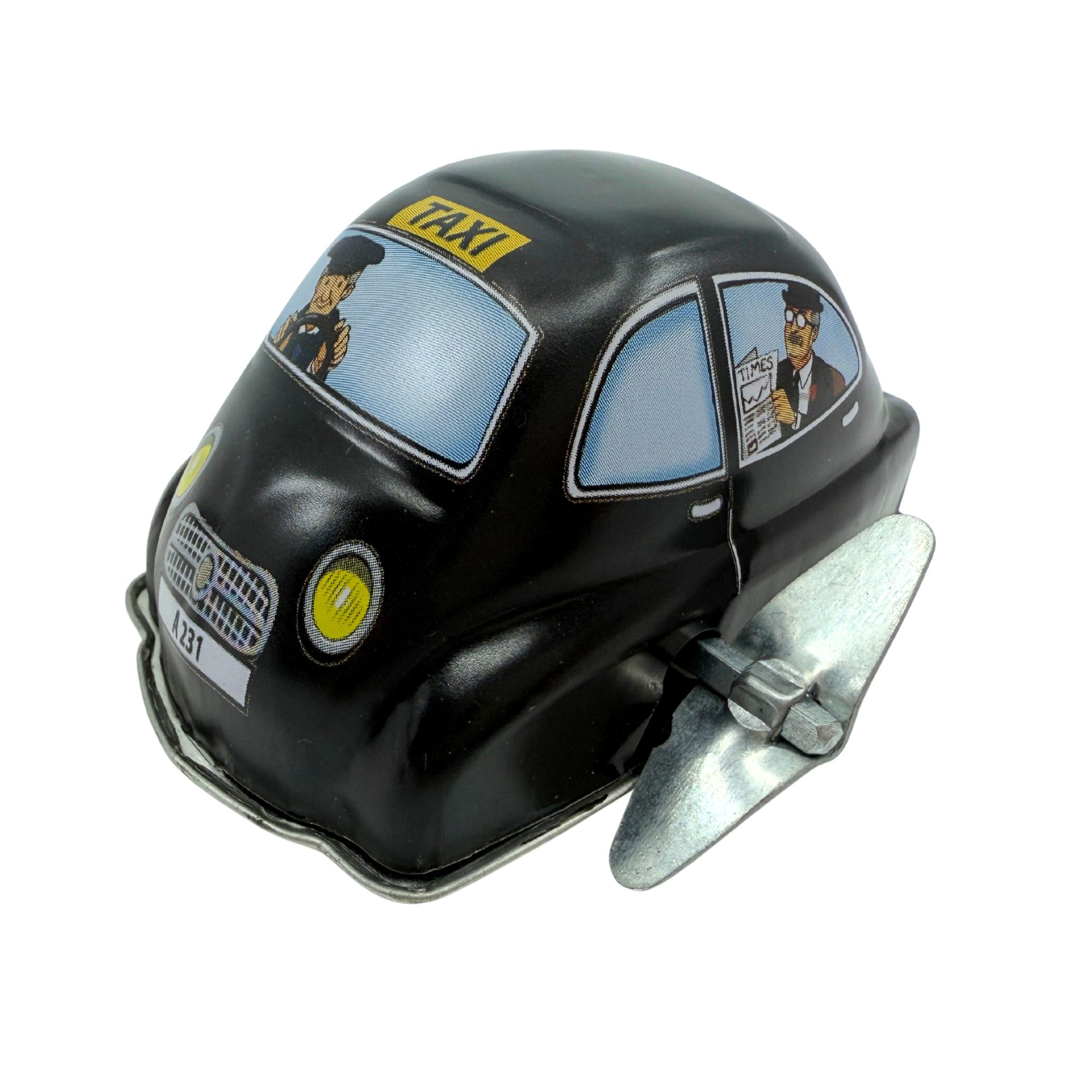 Classic Wind-Up Tin-Toy - Black Cab - House of Marbles