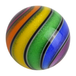 Cane Swirl Marble | Rainbow - 38 mm