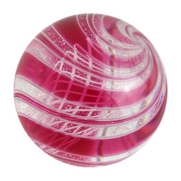 Latticino Marble | Pink - 32mm