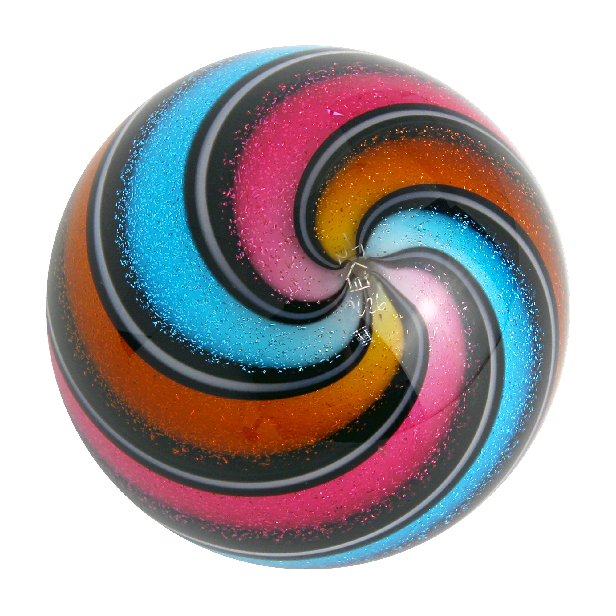 Cane Swirls Marble | Pink & Blue - 42mm - Image 2