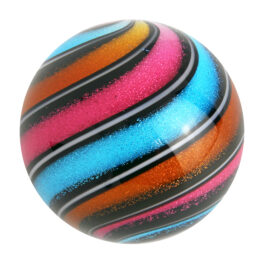 Cane Swirls Marble | Pink & Blue - 42mm